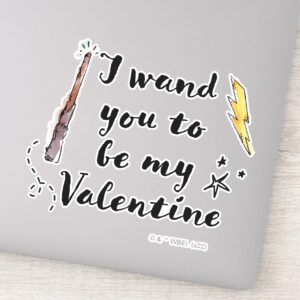 I Wand You To Be My Valentine Sticker