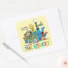 I Learned On THE STREET Square Sticker