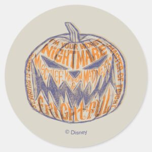 Im Your Worst Nightmare Classic Round Sticker