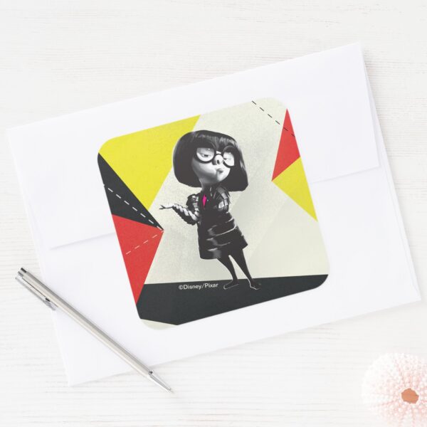 Incredibles_2___Edna_-_It's_My_Way_Square_Sticker_3 Incredibles 2 Edna Its My Way Square Sticker