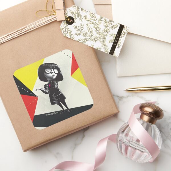 Incredibles_2___Edna_-_It's_My_Way_Square_Sticker_5 Incredibles 2 Edna Its My Way Square Sticker