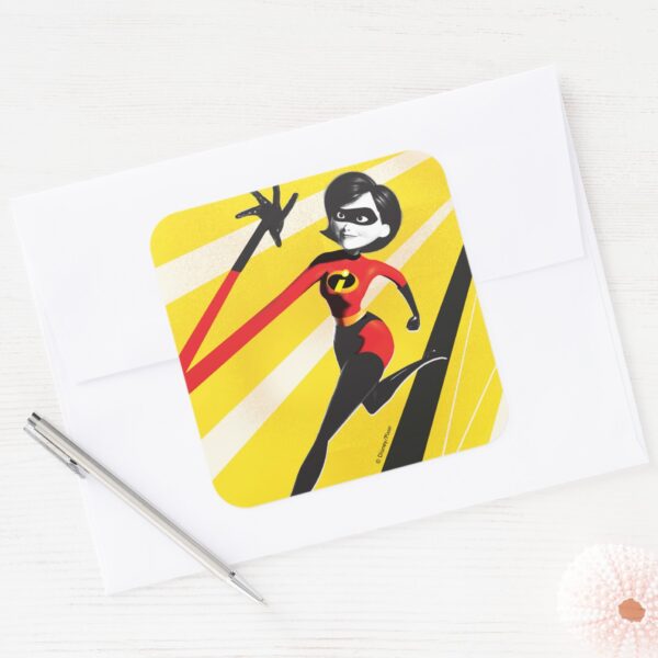 Incredibles_2___Mrs._Incredible___Elastigirl_Square_Sticker_3 Incredibles 2 Mrs. Incredible Elastigirl Square Sticker