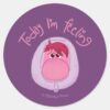Inside Out 2 Today Im Feeling Embarrassment Classic Round Sticker