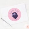 Inside Out 2 Today Im Feeling Ennui Graphic Classic Round Sticker