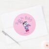 Inside Out 2 Today Im Feeling Fear Graphic Classic Round Sticker