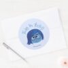 Inside Out 2 Today Im Feeling Sadness Graphic Classic Round Sticker