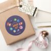 Inside Out You Know Me Inside Out Character Circle Classic Round Sticker