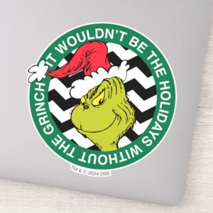 It Wouldnt Be The Holidays Without Grinch Sticker