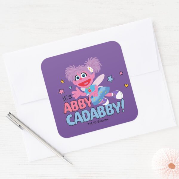 Its Abby Cadabby Square Sticker