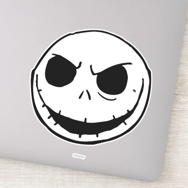 Jack_Skellington_-_Head_Sticker_9 Jack Skellington Head Sticker