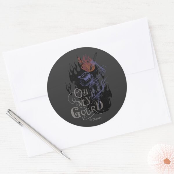 Jack_Skellington_-_Oh_My_Gourd_Classic_Round_Sticker_3 Jack Skellington Oh My Gourd Classic Round Sticker