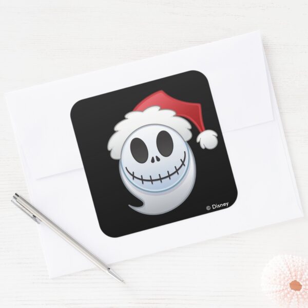 Jack_Skellington_Santa_Emoji_Square_Sticker_3 Jack Skellington Santa Emoji Square Sticker