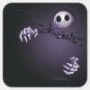 Jack_Skellington___Jack_Border_Square_Sticker_1 Jack Skellington Jack Border Square Sticker