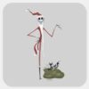 Jack_Skellington___Sandy_Claws_Square_Sticker_1 Jack Skellington Sandy Claws Square Sticker