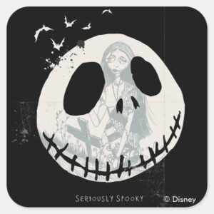 Jack_Skellington___Seriously_Spooky_Square_Sticker_2 Jack Skellington Seriously Spooky Square Sticker