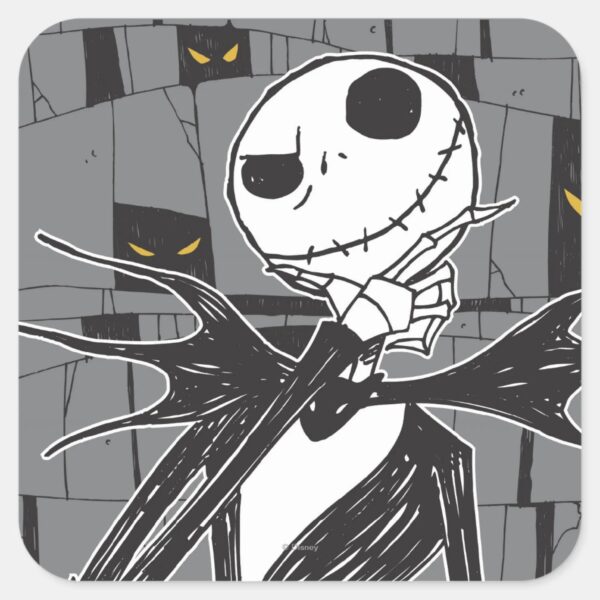 Jack_Skellington___Spooky_Eye_Background_Square_Sticker_2 Jack Skellington Spooky Eye Background Square Sticker