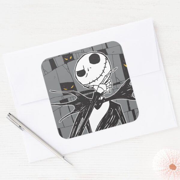Jack_Skellington___Spooky_Eye_Background_Square_Sticker_4 Jack Skellington Spooky Eye Background Square Sticker