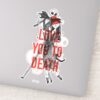 Jack_&_Sally_-_Love_You_To_Death_Typography_Sticker_9 Jack Sally Love You To Death Typography Sticker