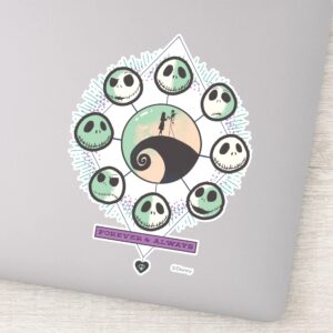 Jack_&_Sally_Moon_Phases_-_Forever_&_Always_Sticker_9 Jack Sally Moon Phases Forever Always Sticker