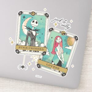Jack_&_Sally_Star-Crossed_Lovers_Tarot_Cards_Sticker_9 Jack Sally Star Crossed Lovers Tarot Cards Sticker