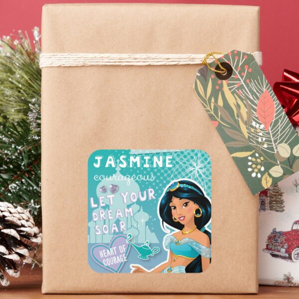 Jasmine_-_Let_Your_Dreams_Soar_Square_Sticker_5 Jasmine Let Your Dreams Soar Square Sticker