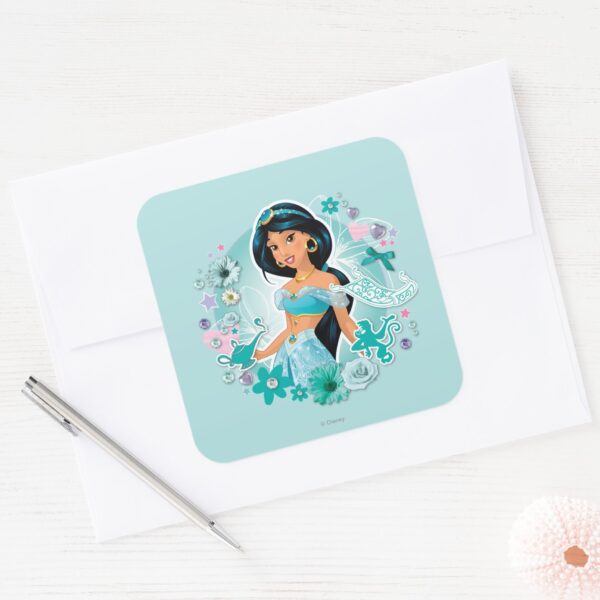 Jasmine Princess Jasmine Square Sticker