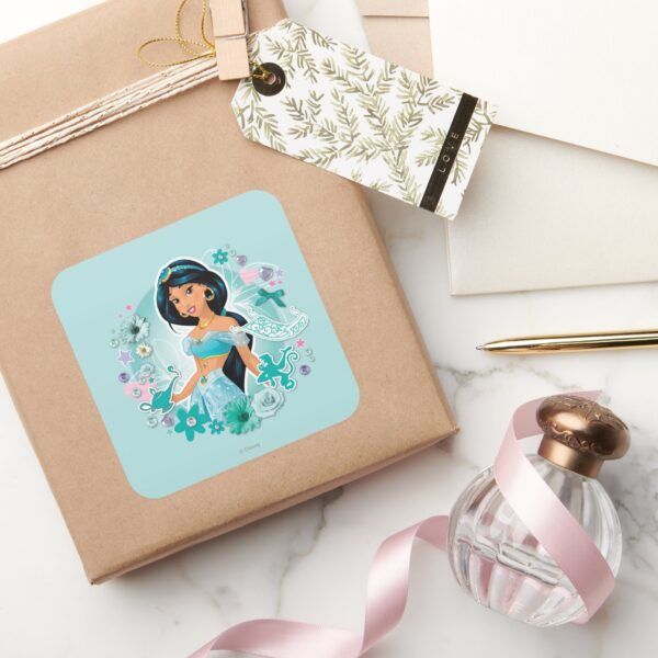 Jasmine Princess Jasmine Square Sticker