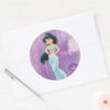 Jasmine_Princess_Classic_Round_Sticker_3 Jasmine Princess Classic Round Sticker