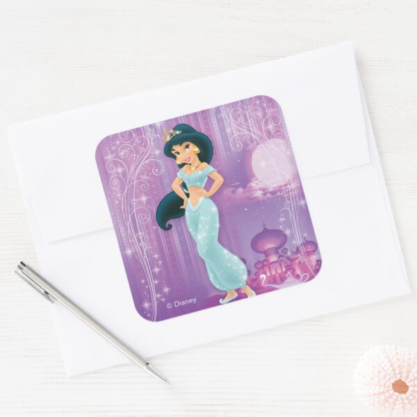 Jasmine_Princess_Square_Sticker_3 Jasmine Princess Square Sticker