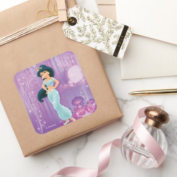 Jasmine_Princess_Square_Sticker_5 Jasmine Princess Square Sticker