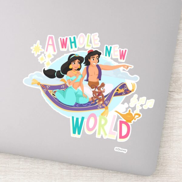 Jasmine Aladdin Carpet Ride A Whole New World Sticker