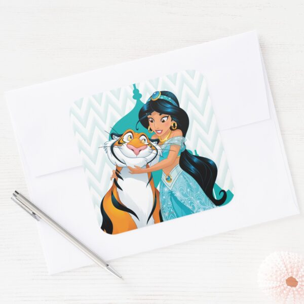Jasmine_and_Rajah_Square_Sticker_3 Jasmine And Rajah Square Sticker