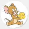 Jerry Likes His Cheese Classic Round Sticker