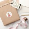 Jerry Mouse Key To My Heart Valentine Classic Round Sticker