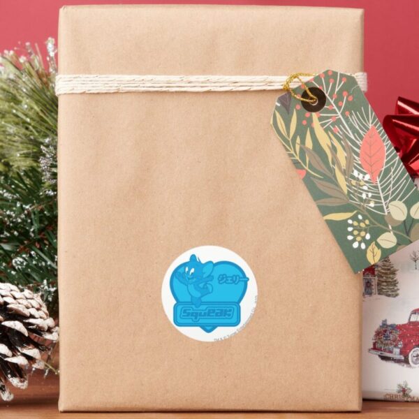 Jerry_Squeak_Classic_Round_Sticker_6 Jerry Squeak Classic Round Sticker