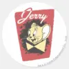 Jerry Yellow Botiw Logo Classic Round Sticker
