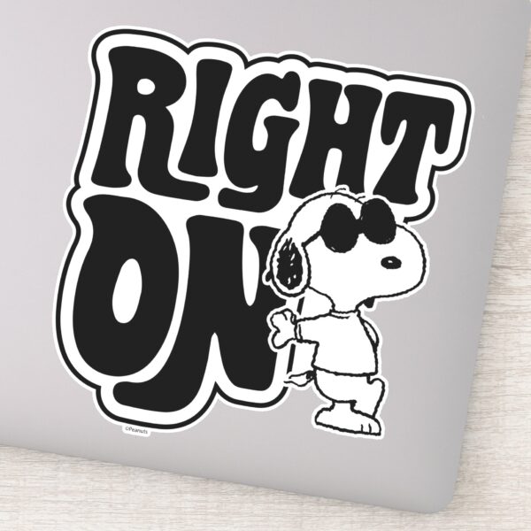Joe_Cool_-_Right_On_Sticker_9 Joe Cool Right On Sticker