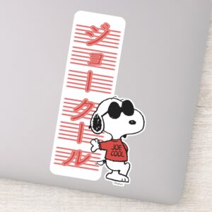 Joe Cool Japanese Neon Lights Sticker