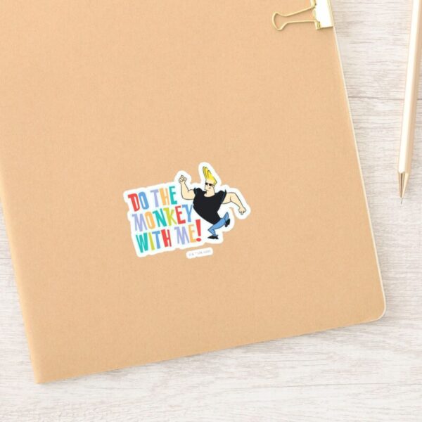 Johnny_Bravo_-_Do_The_Monkey_With_Me!_Sticker_15 Johnny Bravo Do The Monkey With Me Sticker
