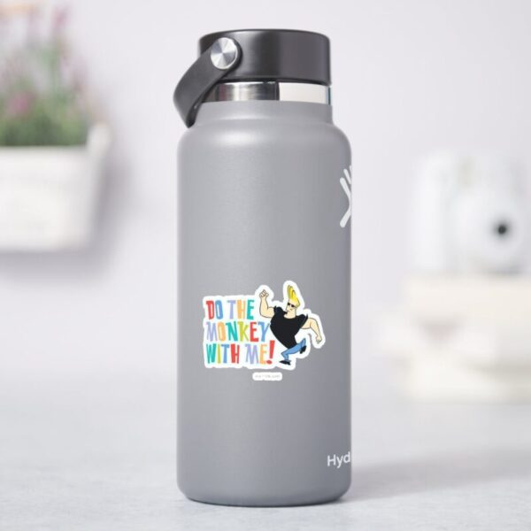 Johnny_Bravo_-_Do_The_Monkey_With_Me!_Sticker_6 Johnny Bravo Do The Monkey With Me Sticker