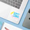 Johnny Bravo Dont Touch The Hair Graphic Sticker