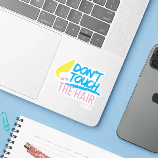 Johnny_Bravo_-_Don't_Touch_The_Hair_Graphic_Sticker_4 Johnny Bravo Dont Touch The Hair Graphic Sticker