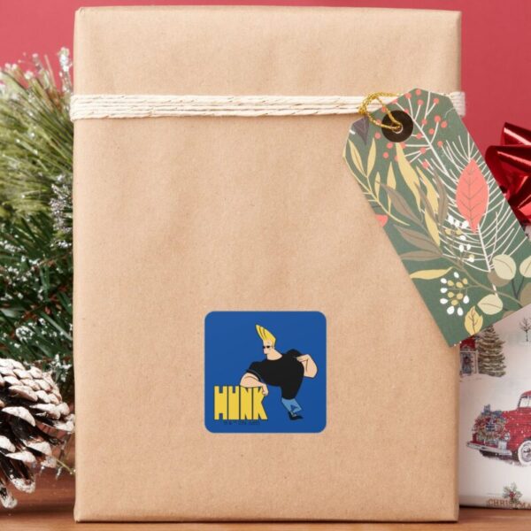 Johnny_Bravo_-_Hunk_Square_Sticker_6 Johnny Bravo Hunk Square Sticker