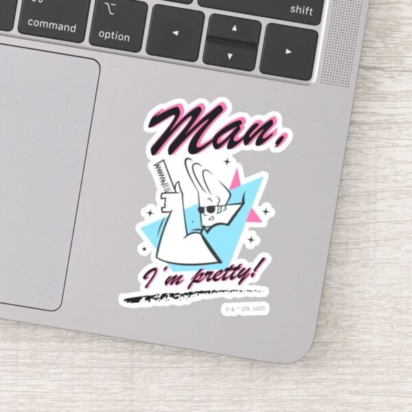Johnny_Bravo_-_Man_I'm_Pretty_Retro_Graphic_Sticker_14 Johnny Bravo Man Im Pretty Retro Graphic Sticker