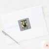 Johnny Bravo Man Im Pretty Square Sticker