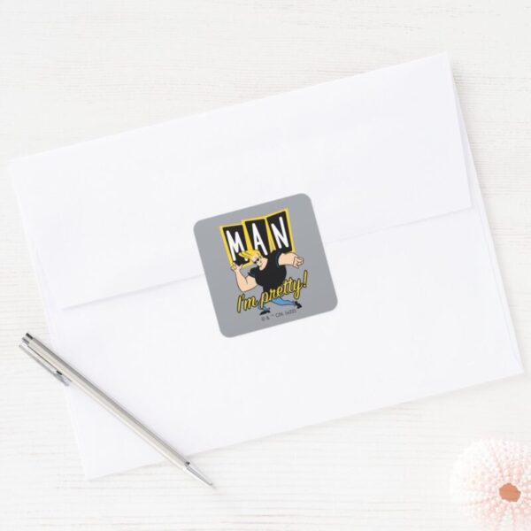 Johnny_Bravo_-_Man_I'm_Pretty_Square_Sticker_3 Johnny Bravo Man Im Pretty Square Sticker