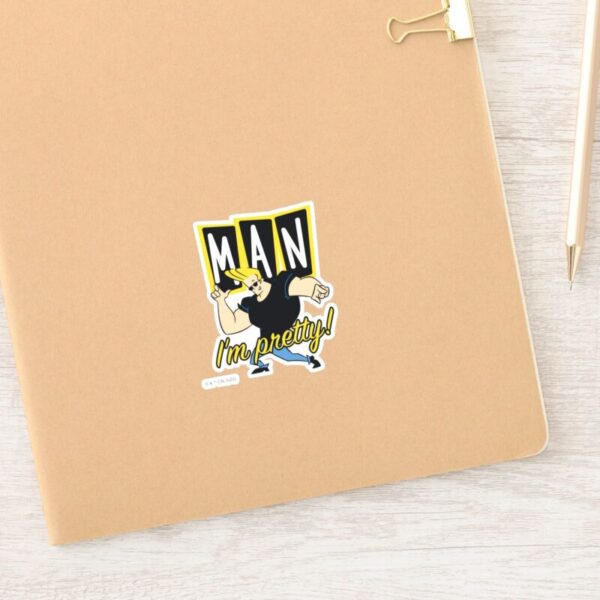Johnny_Bravo_-_Man_I'm_Pretty_Sticker_15 Johnny Bravo Man Im Pretty Sticker