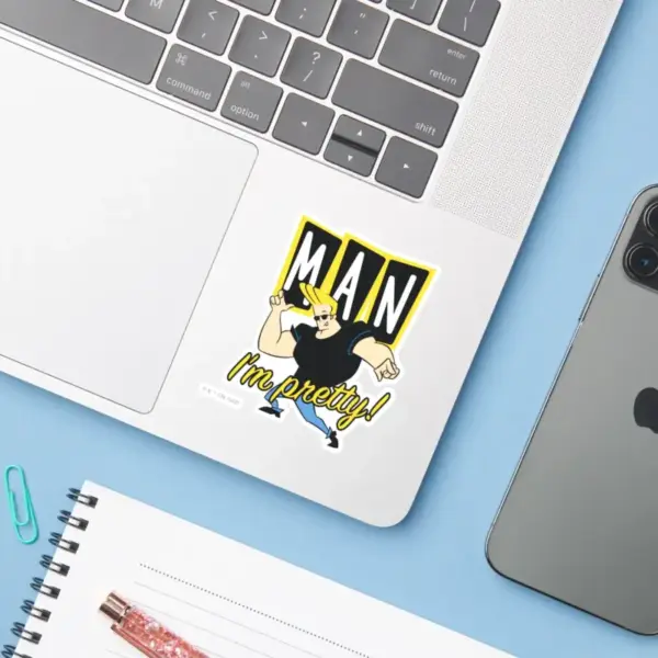 Johnny_Bravo_-_Man_I'm_Pretty_Sticker_4 Johnny Bravo Man Im Pretty Sticker