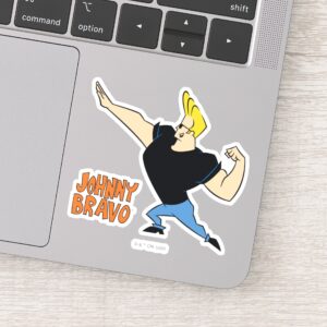 Johnny_Bravo_Flexing_Sticker_14 Johnny Bravo Flexing Sticker