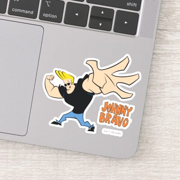 Johnny Bravo Iconic Pose Sticker